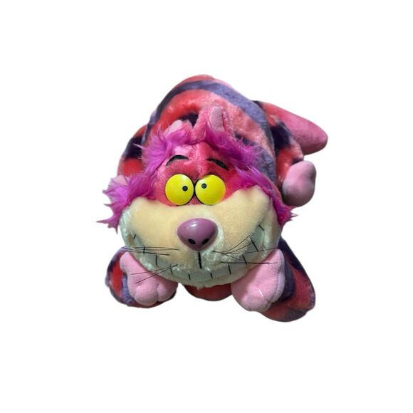 Vintage Disneyland Alice In Wonderland Cheshire Cat 18” Stuffed Plush Toy Doll - Picture 1 of 9